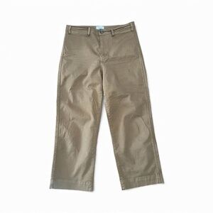 Marine Layer Bridget Wide Leg Crop Pant Copper/BrownSize 8